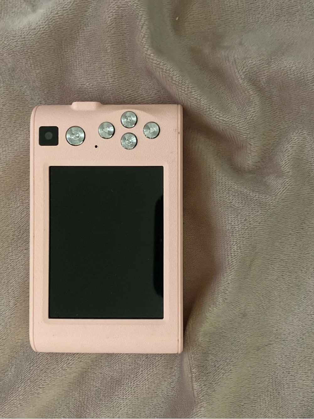 Compact Pink Digital Camera - 4K Ready